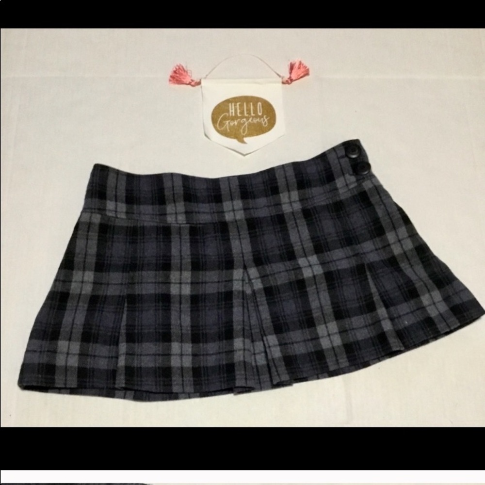 Plaid skirt